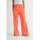 thumbnail image 1 of Saronite Pantalones Largos de Algodón con Cintura con Cordón Ajustable, Color Naranja (para Mujer), 1 of 3