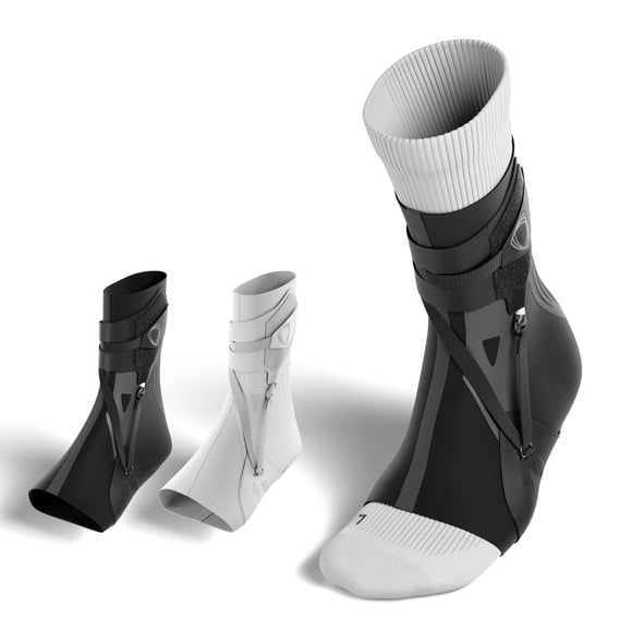 Tobillera BETTERGUARDS 3.0, compresión ultraligera, negra