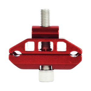 Ioensy - Cabezal De Tija De Sillín De Bicicleta, Cabezal De Tubo De Sillín Rojo Para Bicicleta, Bicicleta De Montaña