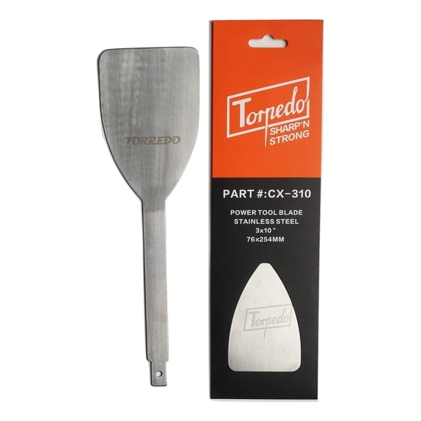 Cuchilla TORPEDO Windshield Express de Autoglass Mercury Rise 76 x 254 mm Acero Inoxidable
