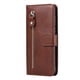 thumbnail image 4 of Funda con Cremallera para Realme 14 Pro, Carcasa Cartera de Cuero PU con Soporte y Tarjetero, 4 of 5