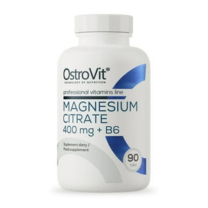 Magnesium Citrato 400Mg + B6 90 Tabletas - Ostrovit