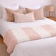 thumbnail image 1 of Manta de franela Nautica 127x152 Waffle cama sofá suavidad superior rosa, 1 of 7