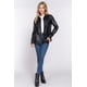 thumbnail image 2 of Chaqueta Shacket Saronite Cuero Sintético Negro Mujer, 2 of 5