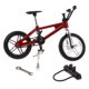 thumbnail image 4 of 1:24 Aleación En Miniatura Bicicleta De Dedo Bicicleta Diecast Modelo Escritorio Gadget Juguete Rojo, 4 of 5