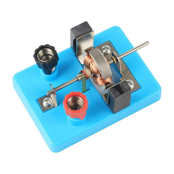 Motor eléctrico de física, materiales de bricolaje, tecnología, pequeña producción, artesanía, experimento, juguete, herramienta de aprendizaje para a
