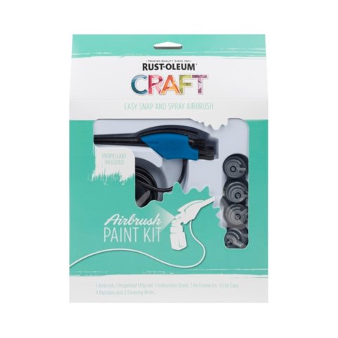 Aerógrafo / Pistola Airbrush Set - Rust Oleum Craft