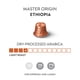 thumbnail image 2 of Cápsulas Nespresso Ethiopia Master Origin, tostadas a la ligera, 50 unidades, 2 of 8