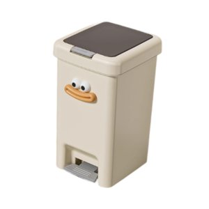 Bothyi - Contenedor De Basura Sencillo Para Baño, Dormitorio, Entrada, 15 L