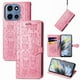 thumbnail image 1 of Funda Cartera FOXDOCK para Motorola Moto G 2025 , Flip PU con Relieve de Gatos y Perros, Tarjetero y Soporte, 1 of 6