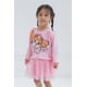 thumbnail image 2 of Vestido Paw Patrol Skye para niñas pequeñas, de felpa francesa, rosa, 4T, 2 of 3
