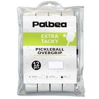Pickleball Overgrip Tape Palbea, Paquete De 12 Unidades, Extra Pegajosas, Color Blanco