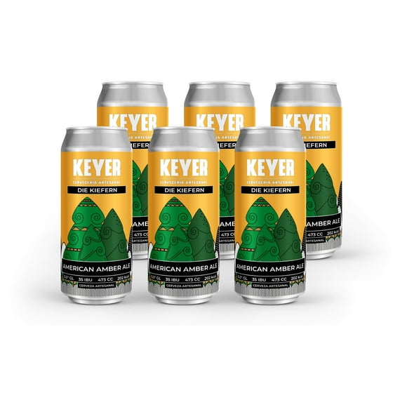 Pack x6 American Amber Ale - Die Kiefern