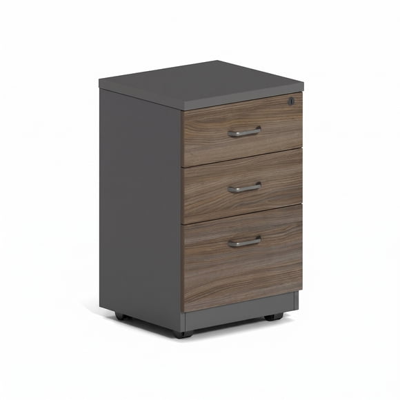 Cajonera Pedestal Móvil 3 cajones Java (gris)