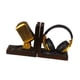 thumbnail image 5 of Sujetalibros De Mesa Con Forma única De Auriculares Con Micrófono Para Escritorio, Mesa De Café, 5 of 5