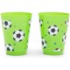 thumbnail image 4 of Vasos de fiesta Blue Panda Soccer reutilizables de plástico, paquete de 16 unidades, 4 of 6