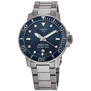 Reloj Tissot Seastar 1000 Professional Powermatic 80 Blue Dial Diver'S T120.407.11.041.03 T1204071104103 300M Men'S Watch
