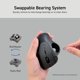 thumbnail image 4 of Ratón Trackball ELECOM Ergonomic Comfort IST Bluetooth 5.3, 4 of 8