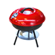 thumbnail image 1 of Asador Portátil De Carbón Con Tapa Parrilla Acero 36cm Ancho, 1 of 3