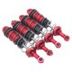 thumbnail image 2 of 4pcs 1:10 RC Amortiguador Amortiguador Para HB 4WD Modelo Camiones Coches Rojo, 2 of 5