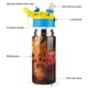 thumbnail image 3 of Sausage Party: Foodtopia Botella de Agua con Tapa Pop Top de Un Toque, Acero Inoxidable, a Prueba de Fugas, para Deportes, Botella Infantil azul 12 oz, 3 of 6