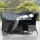 thumbnail image 5 of Funda para mesa de comedor y silla de jardín exterior 210d, impermeable, a prueba de polvo y sol., 5 of 5