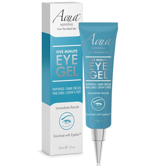 Gel para ojos hinchados Aqua Mineral – Resultados instantáneos 30 ml con té verde