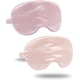 thumbnail image 1 of Antifaz para dormir de satén de seda con correa elástica, antifaz de viaje para dormir, para mujeres y hombres., 1 of 7