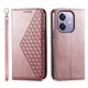 thumbnail image 1 of Funda Flip FOXDOCK para OPPO A3 4G/5G , Estilo Billetera con Diseño Rombo, Correa de Mano y Soporte, Uso Diario, 1 of 6