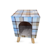 Mundo Online - Cama Casa Gato Mascotas Acolchada 45 Cm