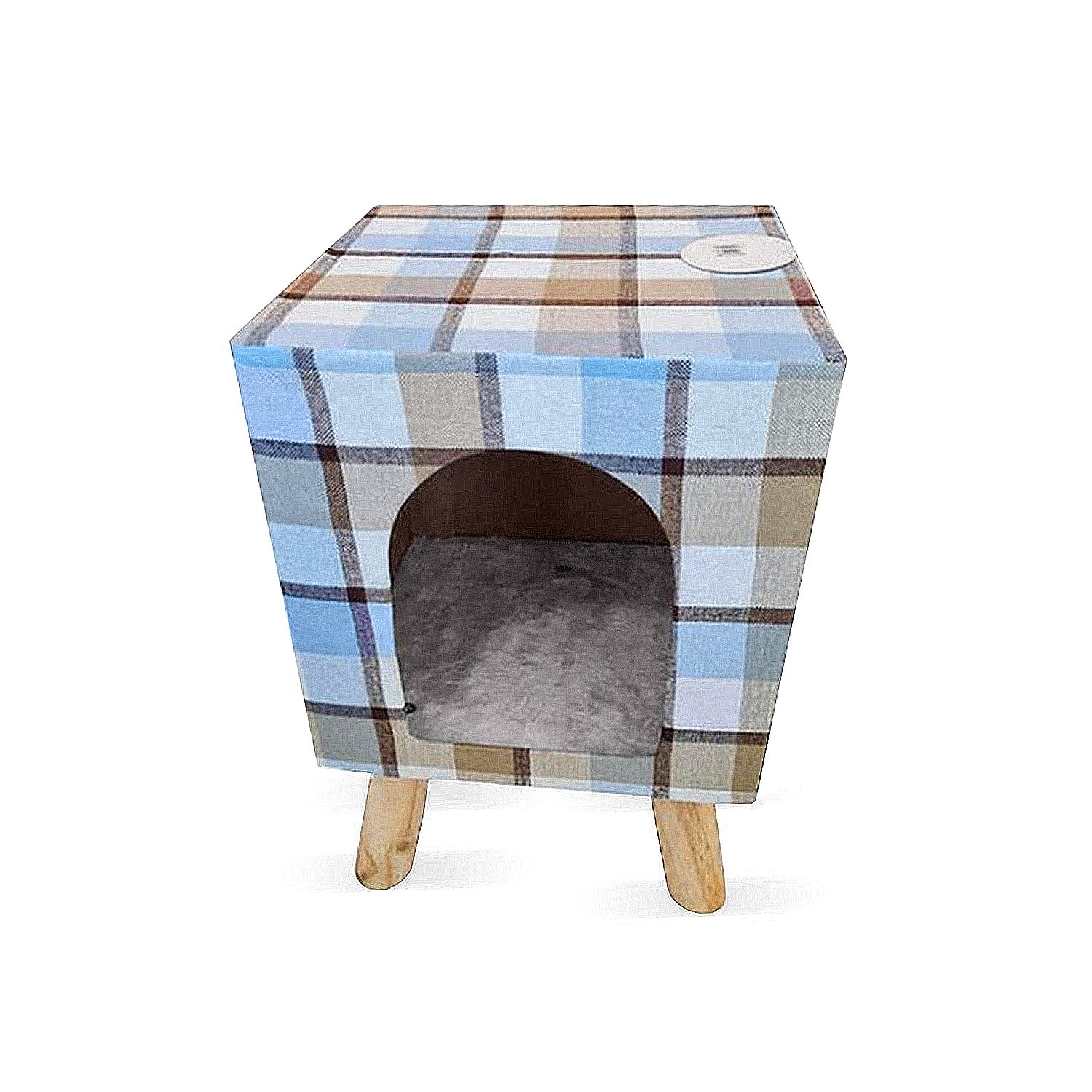 Mundo Online - Cama Casa Gato Mascotas Acolchada 45 Cm