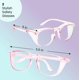 thumbnail image 2 of Aqulius Pack de 2 Gafas de Seguridad Rosa con Bloqueo de Luz Azul, 2 of 4