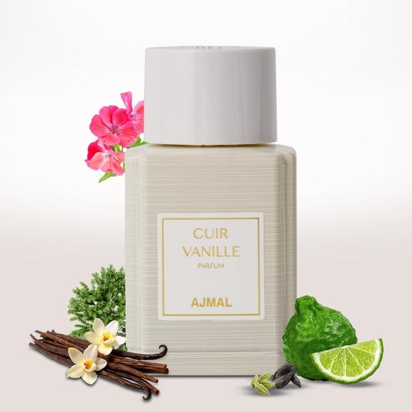 Perfume Ajmal Oud Marquis Cuir Vanille Eau de Parfum para hombre, 100 ml