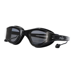 Magideal - Gafas De Natación Con Tapón Para Los Oídos, Gafas De Natación Portátiles A Prueba De Fugas, Gafas Para Verano, Buceo Al Aire Libre, Adultos Y , Negro