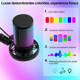 thumbnail image 4 of "Micrófono Usb Gamer Rgb Belug Para Podcast Con Soporte De Brazo Negro ", 4 of 5
