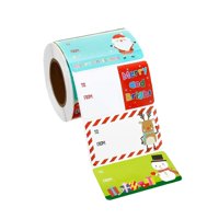 Bothyi - 500X Pegatinas Navideñas Pegatinas Con Nombres Navideños Para Invitaciones A Festivales Y Días Festivos