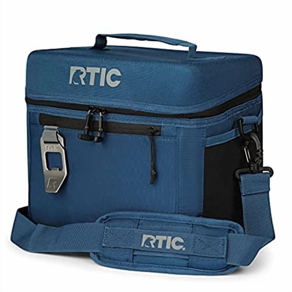 Cooler RTIC Everyday, portátil, 15 latas, con lados suaves, color azul marino