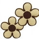 thumbnail image 3 of Set De 2 Cojines Diseño Flor Color Beige, 3 of 3