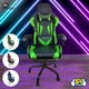 thumbnail image 4 of Silla Gamer Empoli Odín Ergonómica Apoyapiés Verde, 4 of 4