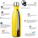thumbnail image 3 of Botella de agua BJPKPK de acero inoxidable aislada 500 mL color mostaza, 3 of 5
