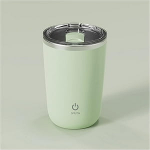 Veat00L - Taza De Café Eléctrica Recargable Con Agitación Magnética - Ideal Para Oficina Y Hogar - Apta Para Café, Leche/Cacao