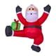 thumbnail image 1 of Papá Noel Inflable De Navidad Trepando Con Luz Para Ventana De Interior, 1 of 5