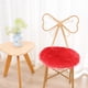 thumbnail image 1 of Xiao Hua Cojín de Asiento de Felpa Rojo -1 Pieza, Cojín Redondo de Felpa Suave con un Diámetro de 11.81 Pulgadas, Aislado y Transpirable, Adecuado para Dormitorios, Sofás y Accesorios de Fotografía, 1 of 4