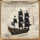 thumbnail image 5 of Kit de bloques de construcción Mold King Pirates Ship Black Pearl, 5 of 6