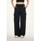 thumbnail image 3 of Pantalon Franela Cargo Wid Leg Negro VW4726 Mujer Polemic, 3 of 3