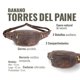 thumbnail image 5 of Banano de Cuero Natural Torres del Paine OLKI - Café Oscuro, 5 of 5