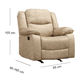 thumbnail image 3 of Bergere Reclinable Mecedora Beige Smoke, 3 of 3