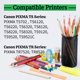 thumbnail image 2 of Cartucho de tinta F FINDERS&CO PGI-280 CLI-281 XXL, paquete de 7, 2 of 6