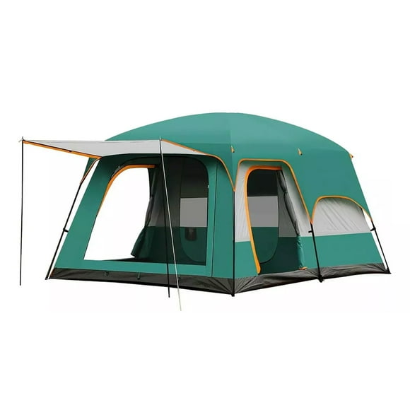 Carpa 8 Personas con 2 Habitáciones Gran Espacio 2,6x3,8x2m