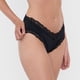 thumbnail image 4 of Pantaleta Mujer Microfibra Lace Negro Corona, 4 of 5